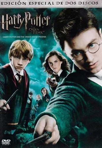 Harry Potter Y La Orden Del Fénix Dvd