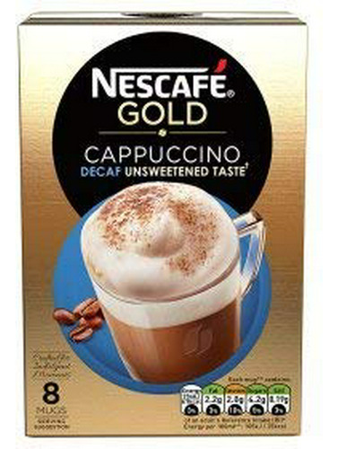 Cappuccino  Descafeinado Sin Azúcar 2 Cajas