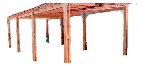 Pergolas Y Decks Confeccionadas En Pino Seco Horno