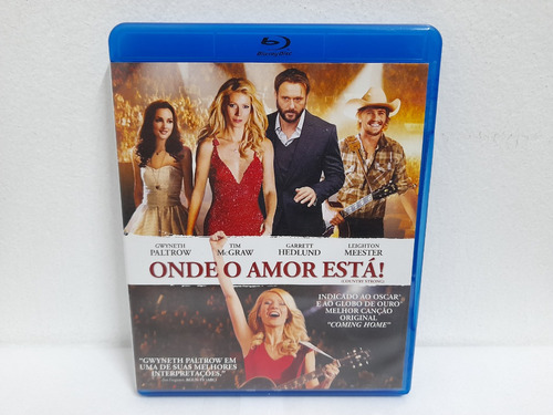 Blu-ray Onde O Amor Esta! (gwyneth Paltrow/tim Mc Graw)