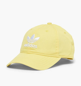 nuevos especiales detallado 100% genuino gorra adidas amarilla