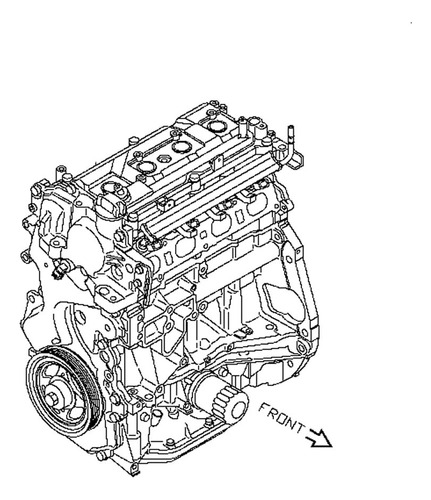 Motor Nissan Tiida / Versa / March Mexicano Hr16de 