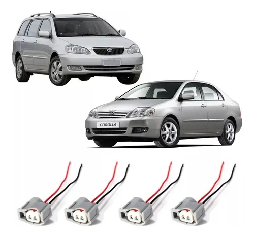 comprar 4 Plug Conector Do Bico Injetor Toyota Corolla Filder 1.8 16