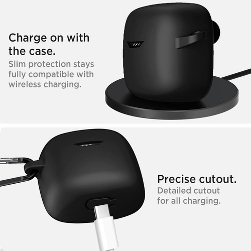 Funda 4pcs Silicona Anticaída Para Jbl Tune Flex