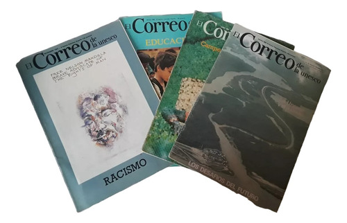 Lote De 4 Revistas Correo De La Unesco Año 1983