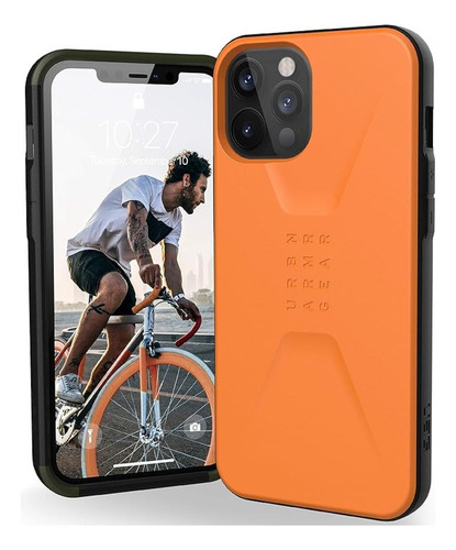 Funda Para iPhone 11 Pro - Uag Civilian Naranja Antishock