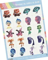 Comprar Juego Memoria Imprimible Intensamente 2 Pdf Texto Editable