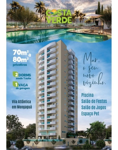 Imagem 2 de 13 de Apto Costa Verde 2 Quartos,1 Suíte, 1 Vaga De Garagem 864
