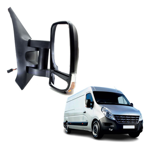 Retrovisor Renault Master 2012 A 2020 Longo Direito