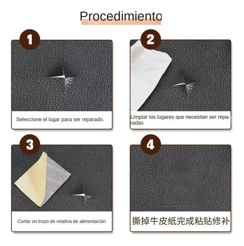 Cinta Adhesiva De Cuero Para Sofá, 2 Unidades, 50 X 137 Cm,