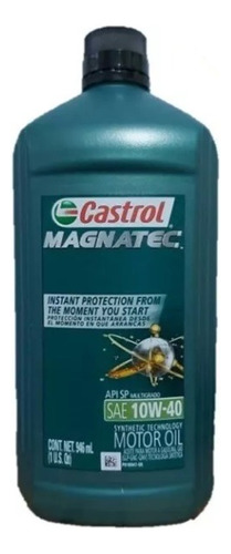 Aceite 10w-40 Semi Sintetico Castrol