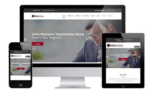 Script Php Site Empresa Responsivo Admin Completo  Exclusivo