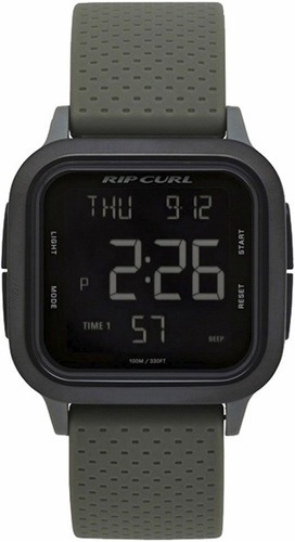 Relógio Rip Curl Masculino Next Digital A3199a313 Cor da correia Preto Cor do fundo Preto