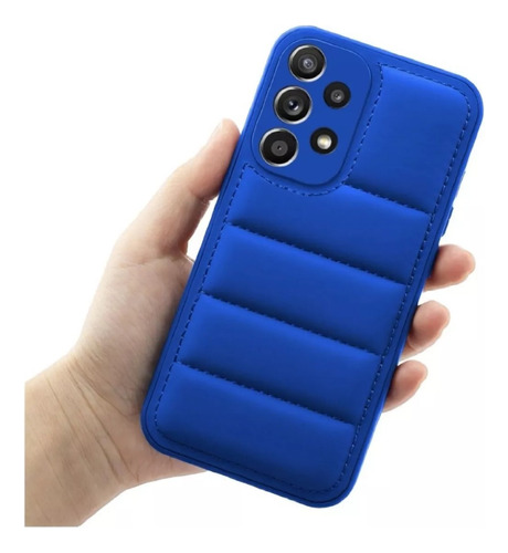 Protector Case Puff Acolchonado P/ Samsung S23 Plus Colores