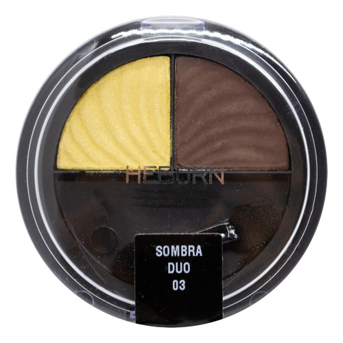 Heburn Sombra Compacta Duo Ojos Maquillaje Profesional 314 Sombra 03