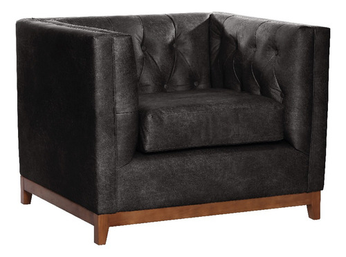 Sofa Roma 1 Cuerpo Cuero Colorado - Latam Home
