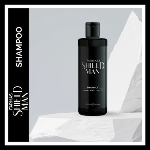 Shampoo Turco Hombres Fortalecedor Anticaída 225ml Shieldman