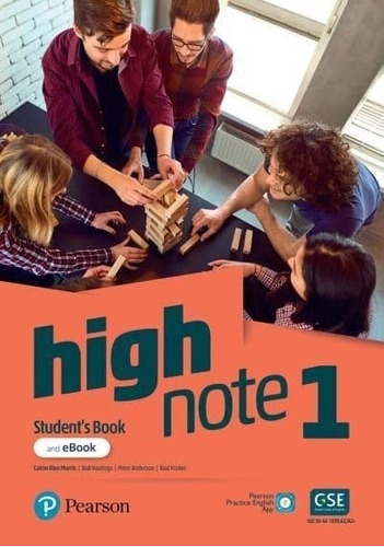High Note 1 - Student's Book + Ebook + Extra Digital Activities + App, De Morris, Catrin. Editorial Pearson, Tapa Blanda En Inglés Internacional
