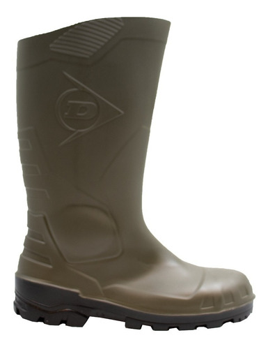 Imagen 3 de 6 de Botas De Goma Pvc Dunlop H142611 Devon Verde Alta 36-46