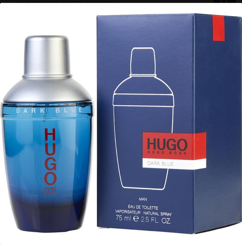 Perfume Hugo Dark Blue De Hugo Boss 75ml Caballero Original | Mercado Libre