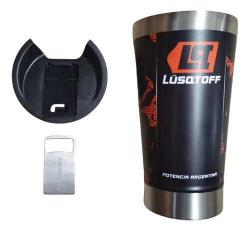 Vaso Termico C/ Tapa 530 Ml Lusqtoff Camuflado Vtl530-9c