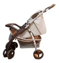 Comprar Carriola Infanti Marron Reclinable Plegable Portavasos