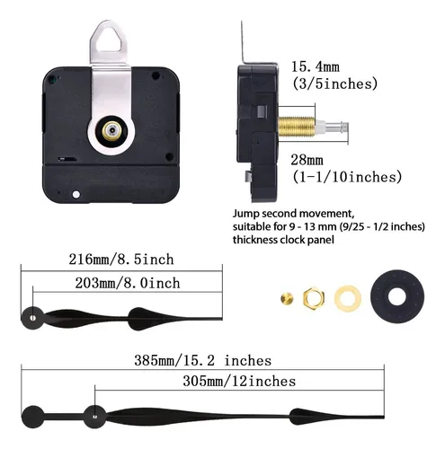 Reloj De Pared (bk), Pieza De Reparación Del Mecanismo De Mo