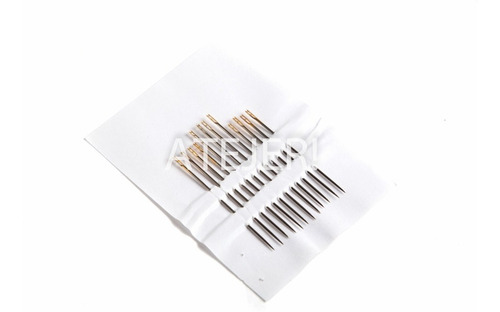 Imagen 3 de 6 de Agujas De Coser Fácil Enhebrado Agujas Para Ciego 12 Unidad
