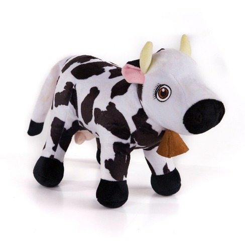 Imagen 2 de 6 de Peluche La Granja De Zenon Vaca Lola 35cm Con Sonido