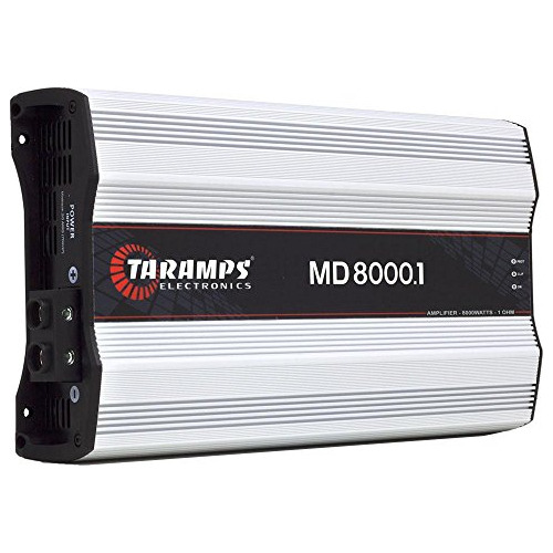 Taramp Md 1 Ohm 8000 Watts Clase Amplificador Mono Rango