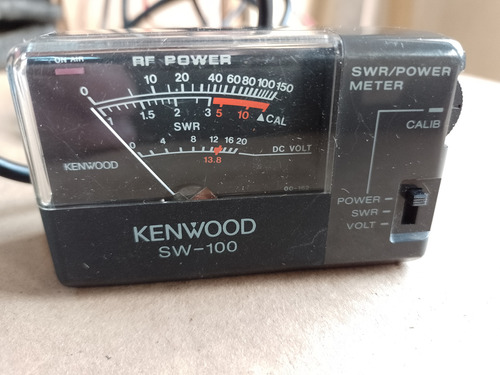 Roimetro Wattimetro Hf/vhf Agujas Kenwood Sw-100 Inplamet (Usado)