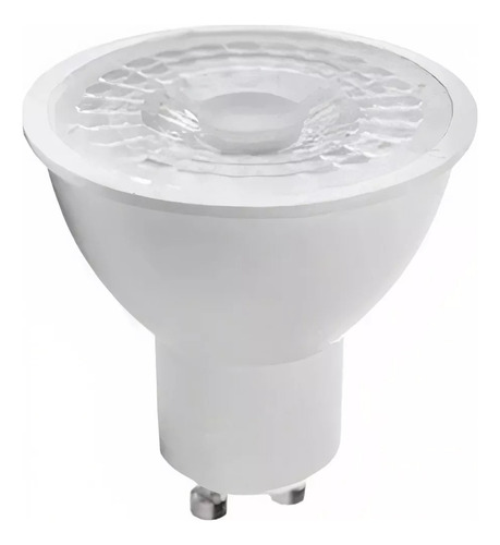 Ampolleta Gu10 7w Dicróico 38° 3000k Luz Cálida