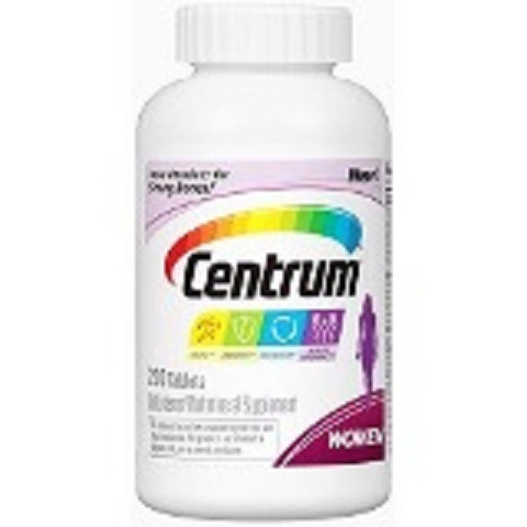 Centrum Silver 50+ Por 250 Tabletas Multivitaminico Hombres