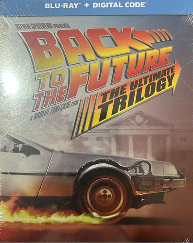 Volver Al Futuro 1 2 3 Trilogia Steelbook Pelicula Blu-ray