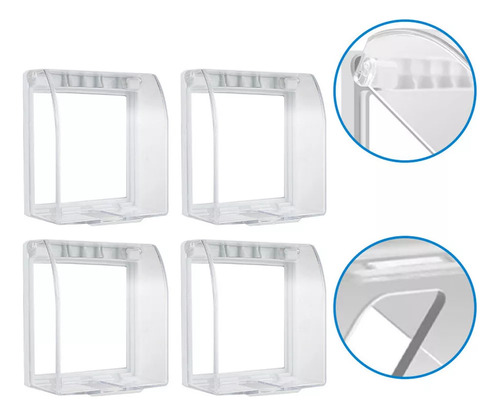 Protector De Enchufe Para Interruptor De Lluvia Para Exterio