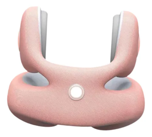 Travel Pillow Ergonomic Neck Pillow For Long Flights M Pink