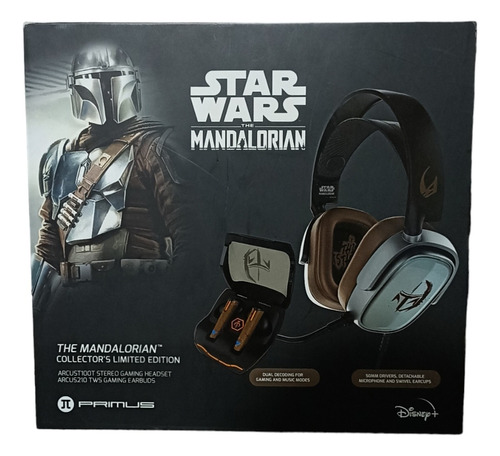 Kit Audífonos Star Wars Mandalorian Primus Para Juegos 