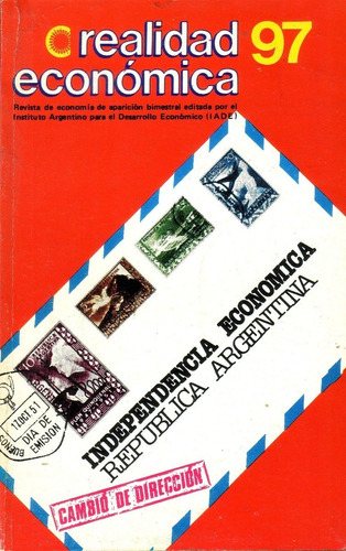 Coleccion Revista Realidad Economica Iade 11 Ejemplares