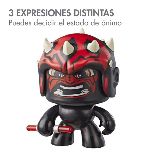 Figura De Acción Mighty Muggs Star Wars Darth Maul 19