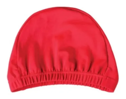 Touca Natação Mor Piscina Infantil/juvenil Poliamida Cor Vermelho