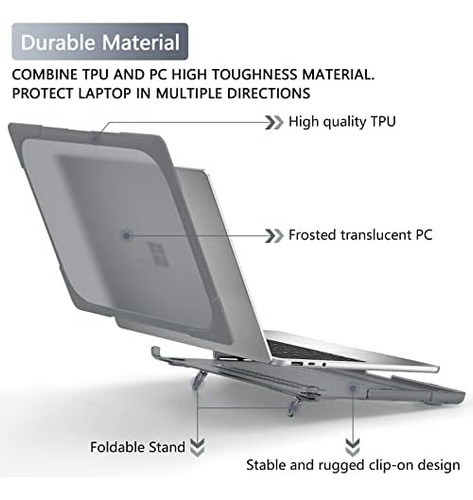 Batianda Estuche Resistente Para Microsoft Surface Laptop 5