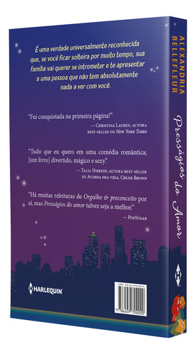 Livro Presságios Do Amor De Alexandria Bellefleur capa mole 2023 Em Português Editora Harlequin Books