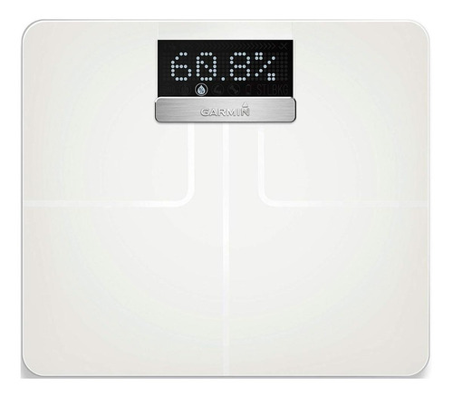 Balança corporal digital Garmin Index branca, até 181.4 kg