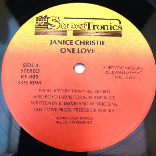 Janice Christie - One Love    Lp