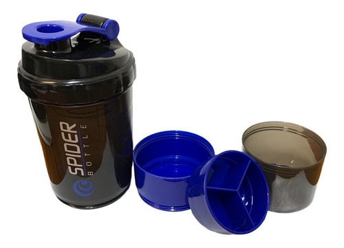 Imagen 4 de 7 de Botella Deportiva Vaso Batidor Mezcladora Shaker 500ml Ug