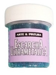 Escarcha Brillantina Mirella Glitte Ultrametalica Aguamarina