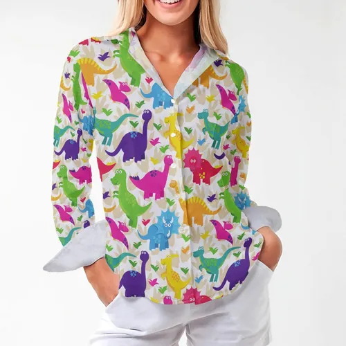 Camisa dinosaurios mujer new arrivals