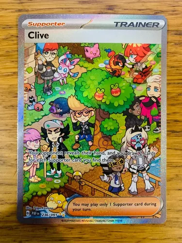 clive full art pokemon card - 236/091 Ultra Rare Trainer Card Number / Rarity Pokmon TCG Clive Scarlet &