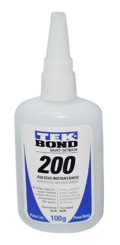 Imagem 3 de 8 de Super Cola Instantânea Kit Mdf Moveleiro + Qfs 200ml Tekbond