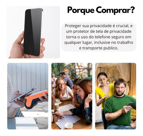 Película De Privacidade P/ Motorola G13 G23 G53 E13 E22 E20